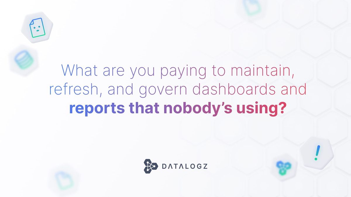 Your BI Environment Is a Warehouse Full of Unsold Inventory