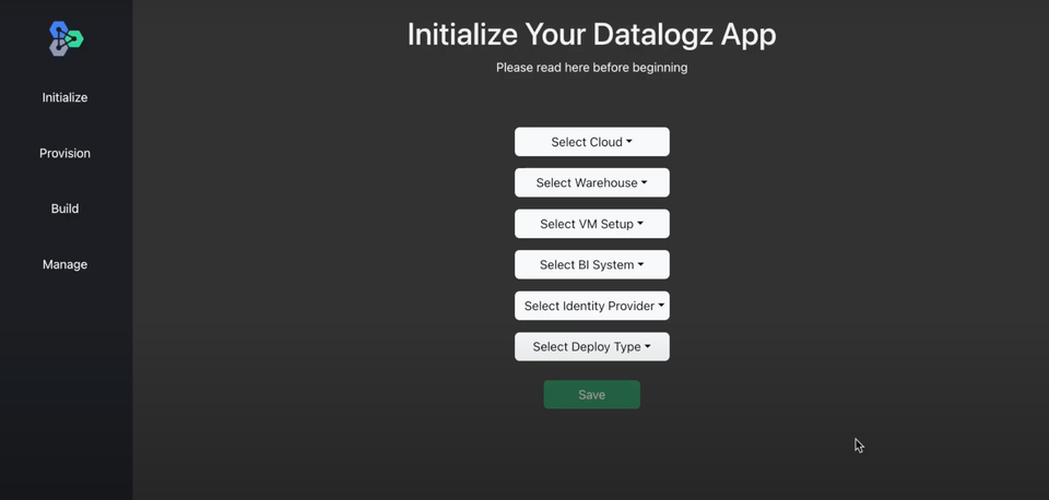 How to deploy Datalogz into any environment within minutes?