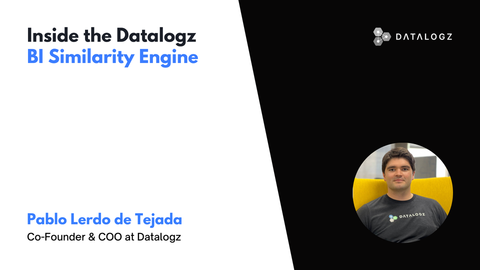 Inside the Datalogz BI Similarity Engine | Pablo Lerdo de Tejada