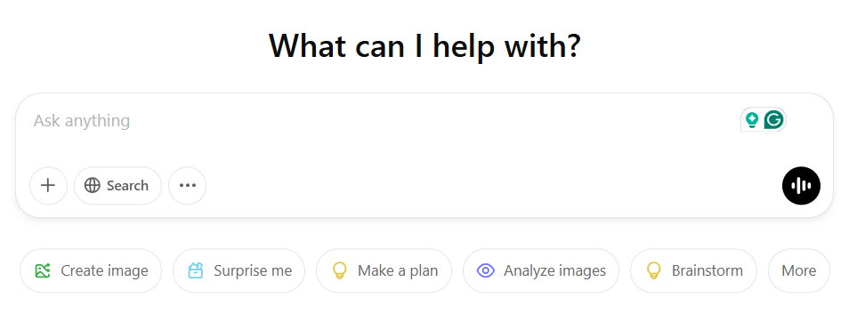 Navigating the ChatGPT Interface