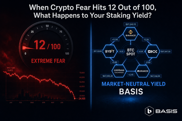 When Crypto Fear Hits 12 Out of 100, What Happens to Your Staking Yield?