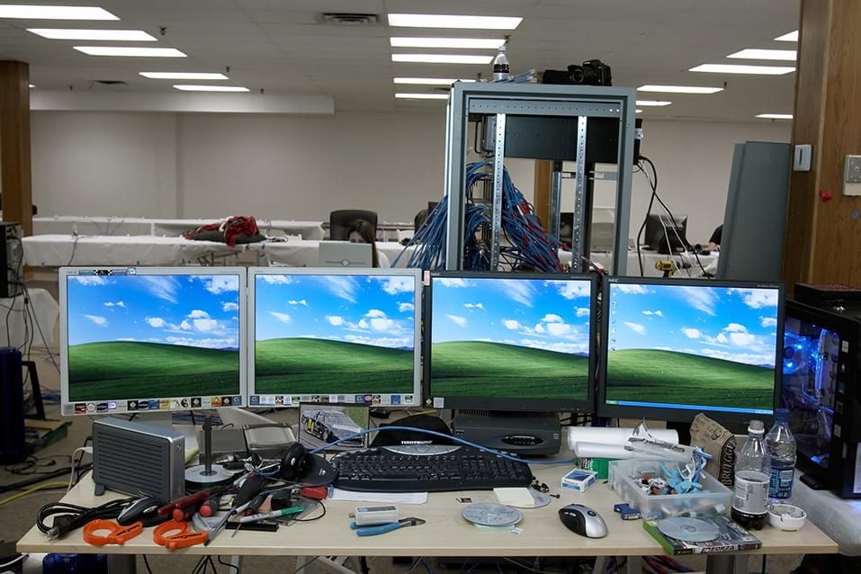 Who at Cloudflare planned this LAN party?
