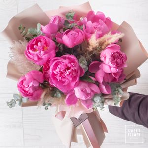 ช่อดอกโบตั๋น Peony