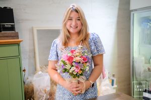 เรียนจัดดอกไม้ ช่อเจ้าสาว (Bridal Bouquet)