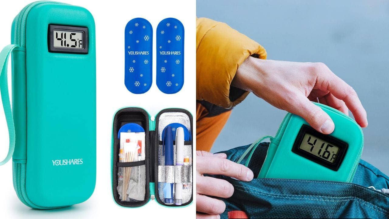 YouShares Peptide and Insulin Cooler Travel Case: Travel With Confidence
