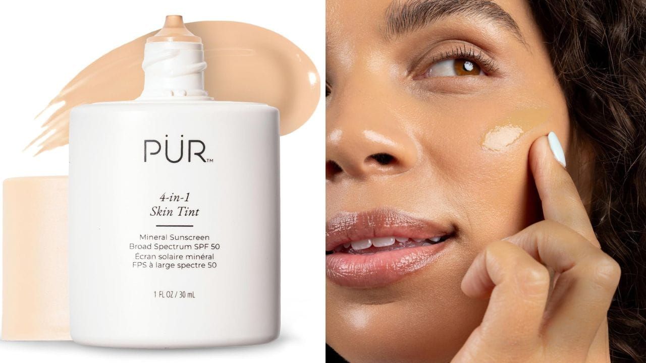 Pür Minerals Tinted Sunscreen for Face: The Best 4-in-1 Tinted Sunscreen for a Flawless, Protected Glow