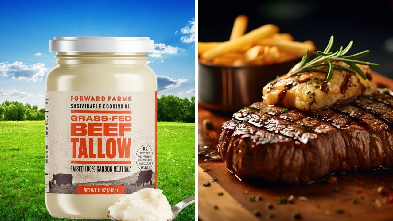 Forward Farms 100% Carbon Neutral Raised Grass-Fed & Grass-Finished Beef Tallow Review