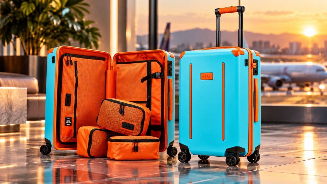 RIDGE Carry-On Premium Hardshell Luggage Review