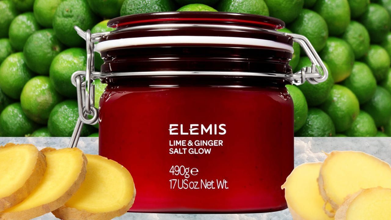 ELEMIS Lime and Ginger Salt Glow: Luxurious Exfoliation Made Natural