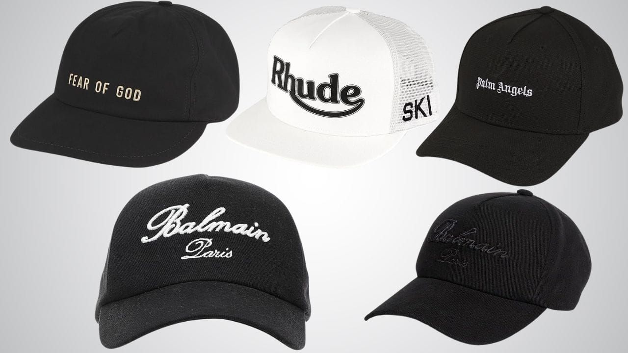 Men's Hats: The Ultimate Review of Palm Angels, Balmain, Fear of God, and Rhude