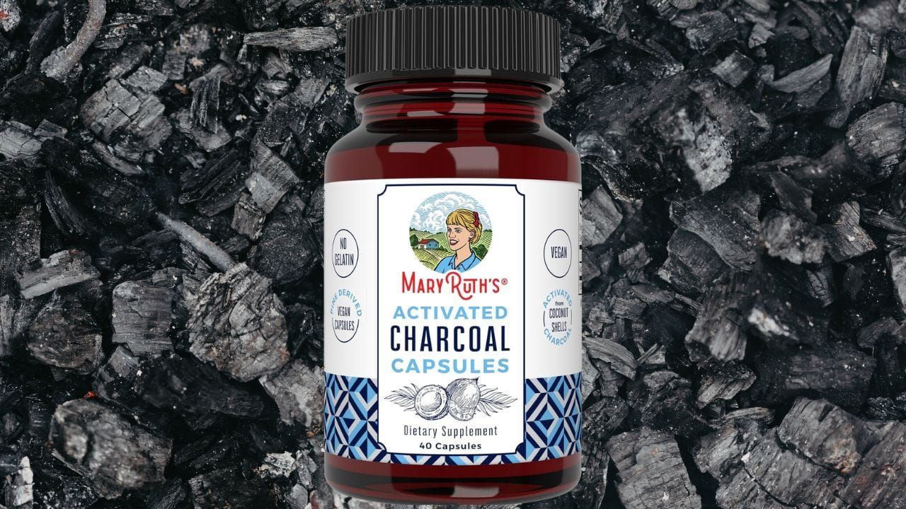 MaryRuth Organics Activated Charcoal Capsules: Natural Detox Made Simple