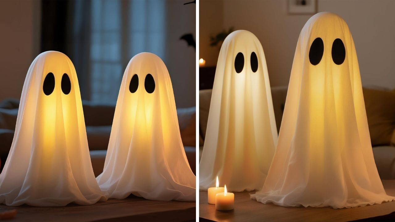 Halloween Decorations Indoor: Review of the Linkcute Ghost Decor Kit