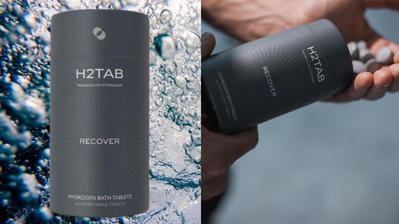 H2Tab Hydrogen Bath Tablets: Boost Recovery & Soothe Skin
