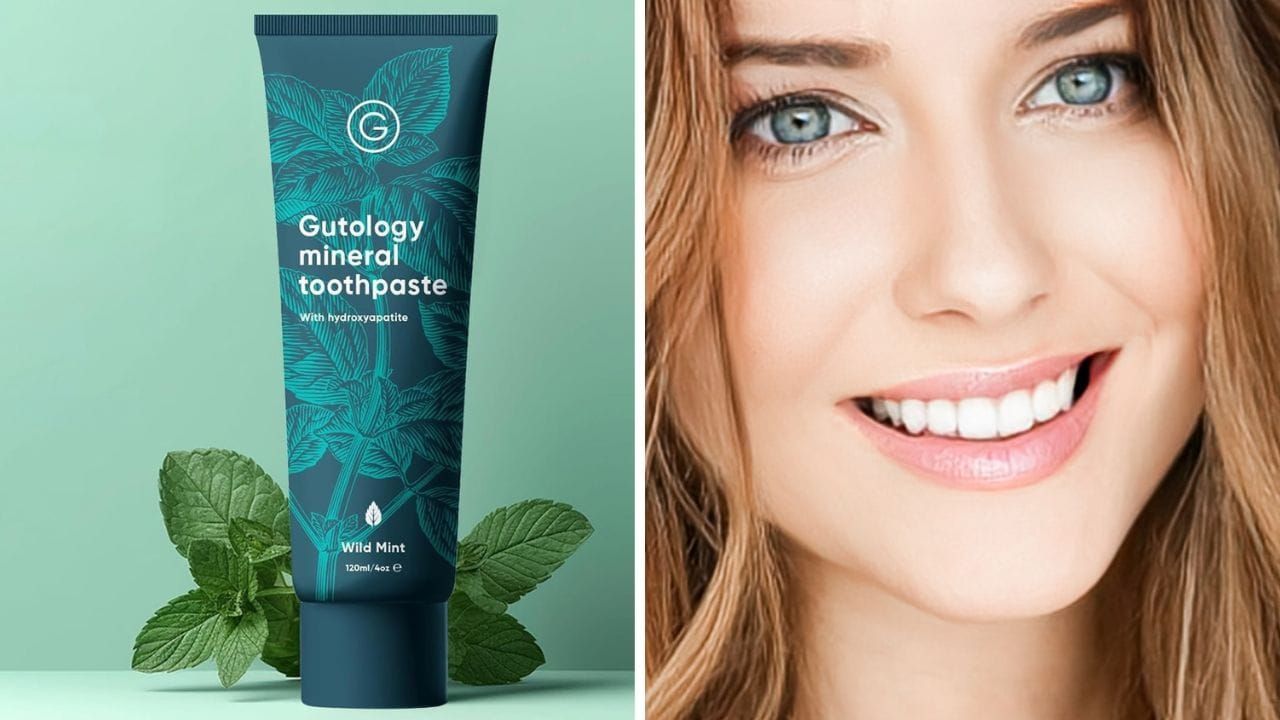 Gutology Natural Probiotic Hydroxyapatite Toothpaste: The Fluoride-Free Secret to Stronger, Whiter Teeth