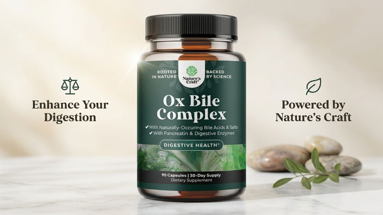 Nature's Craft Ox Bile Complex: Does It Really Improve Gut and Liver Health?