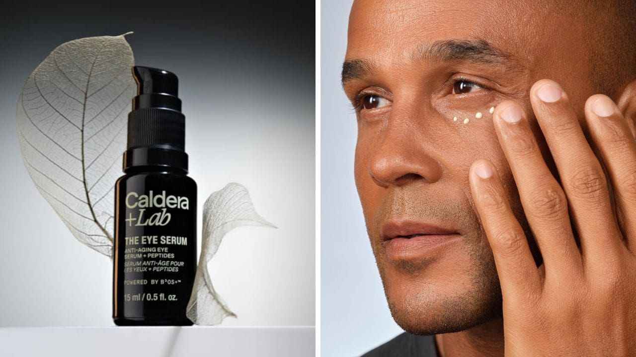 Caldera + Lab The Eye Serum: Men's Eye Serum for Dark Circles and Morning Puffiness