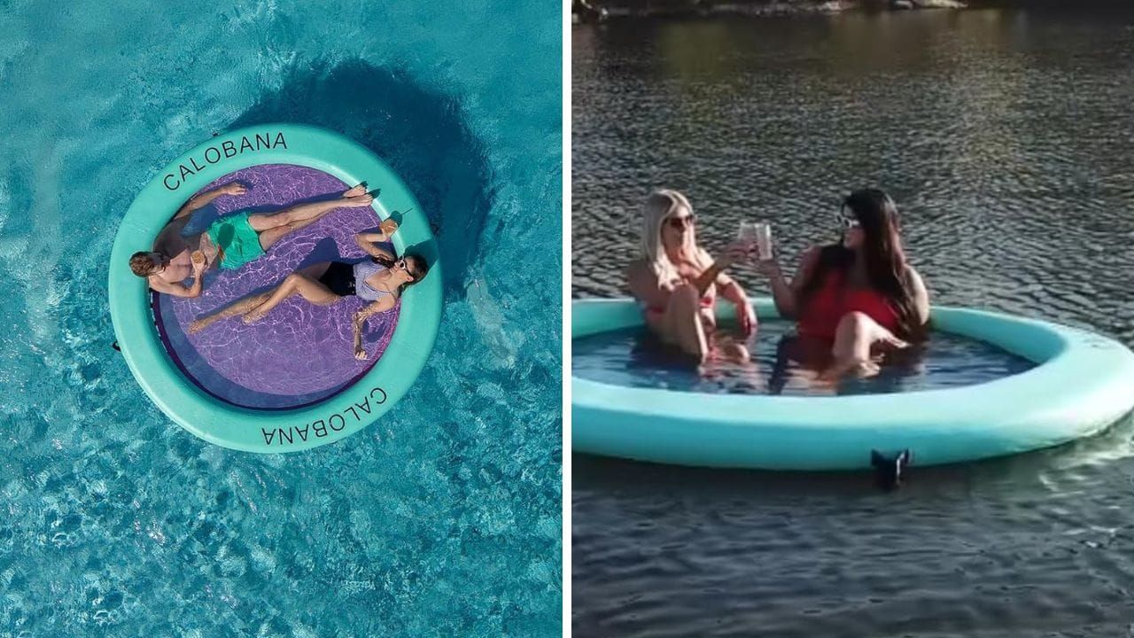 Calobana Round Floating Ring Inflatable Water Hammock Review