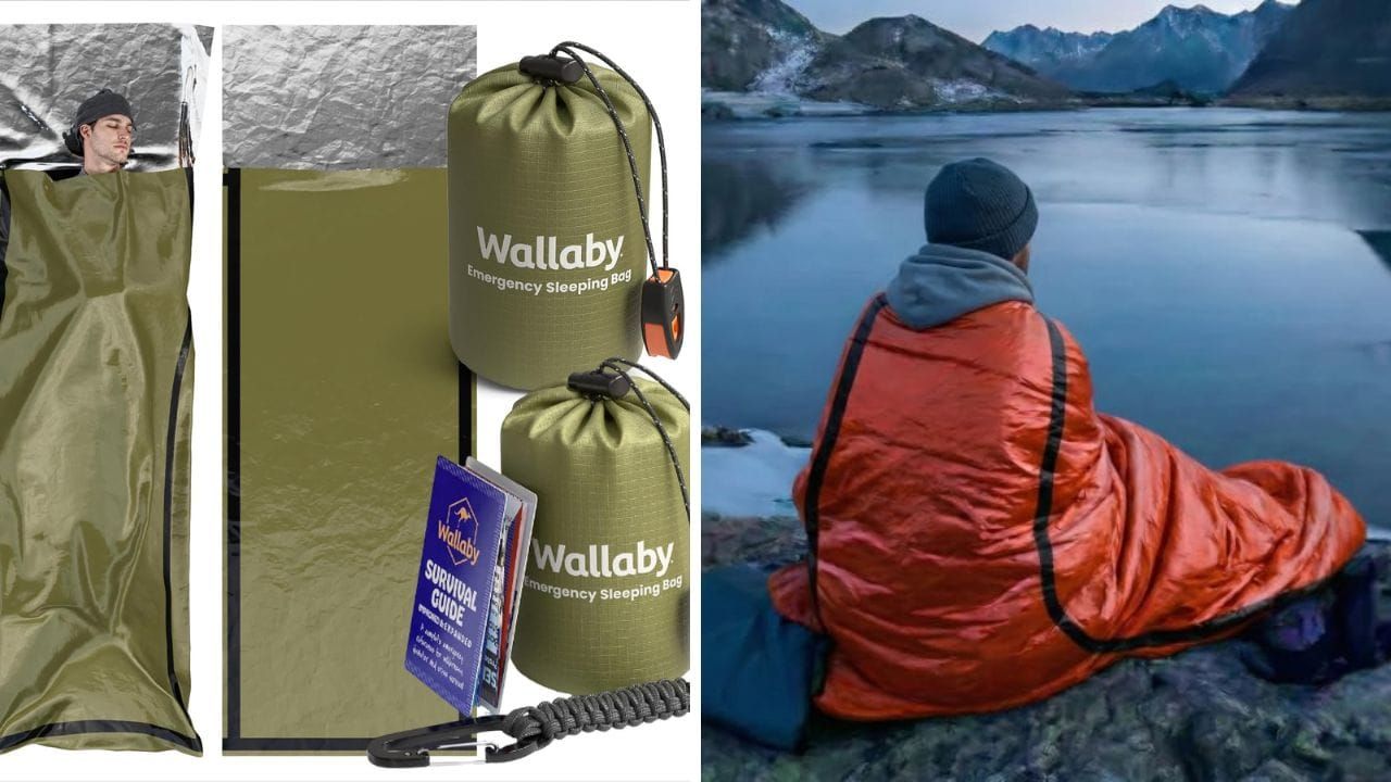 Wallaby 2-Pack Emergency Mylar Sleeping Bags with Nylon Pouches Review