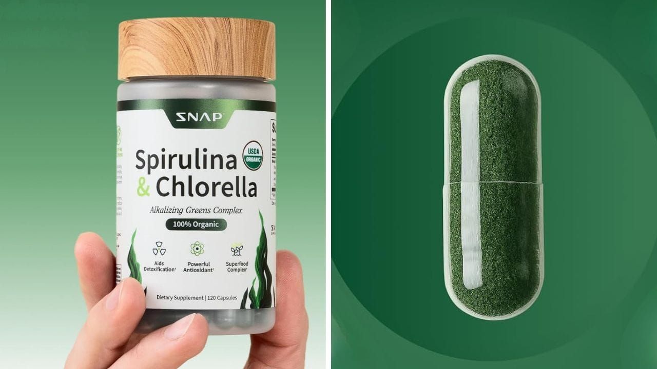 Snap Supplements USDA Organic Spirulina and Chlorella Review