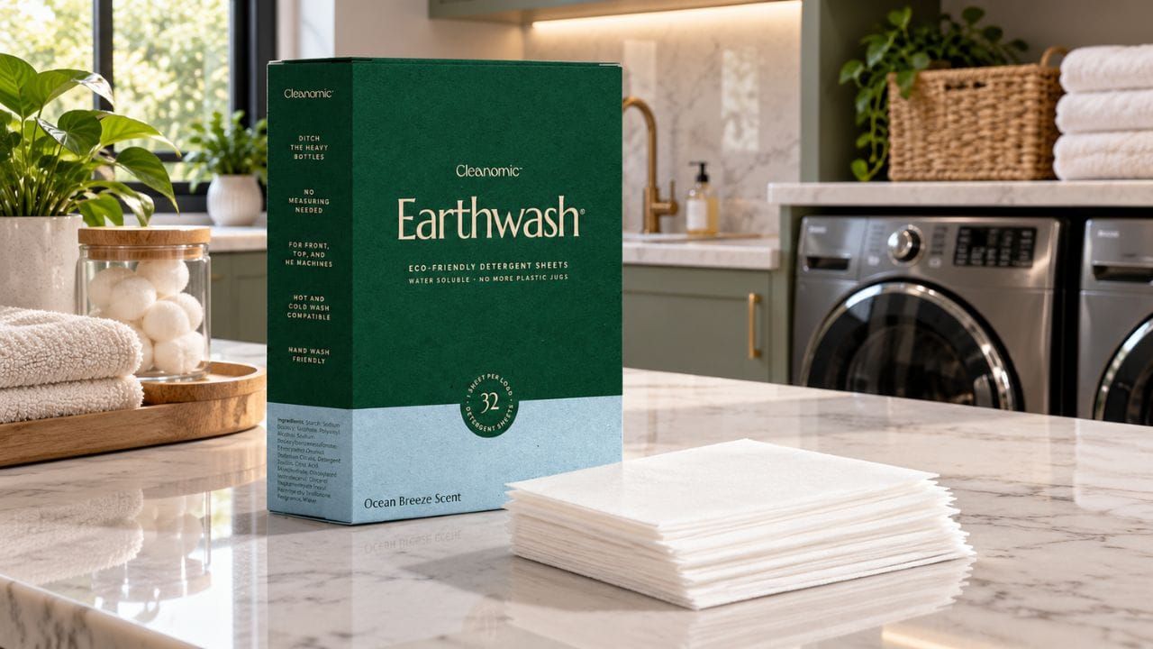 Earthwash Laundry Sheets: Ocean Breeze Review