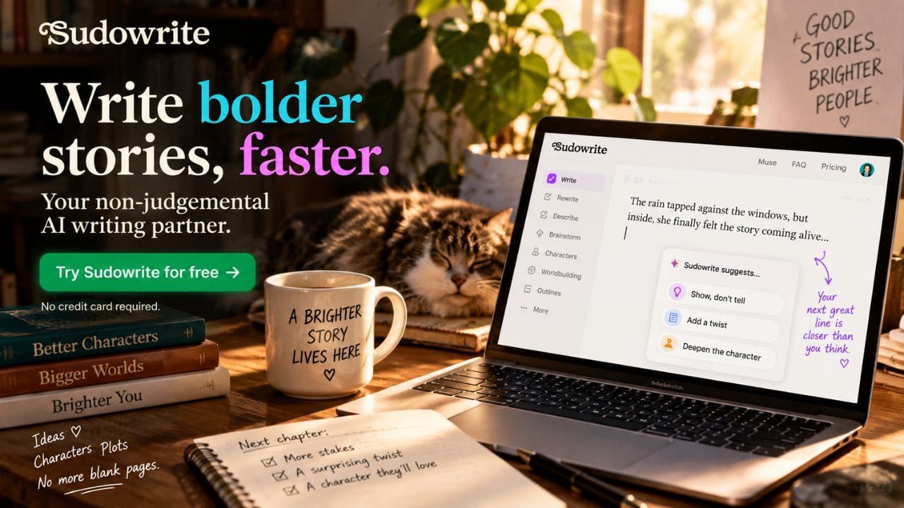 Sudowrite AI Writing Tool Review