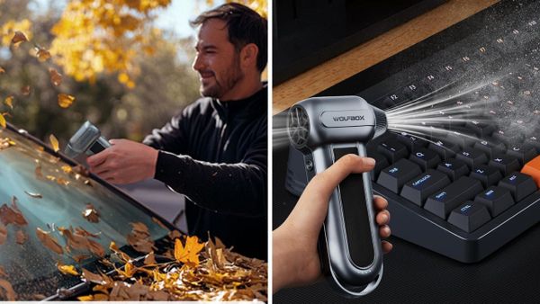 Electric Air Duster: Say Goodbye to Compressed Air Cans with the Eco-Friendly Wolfbox MF100