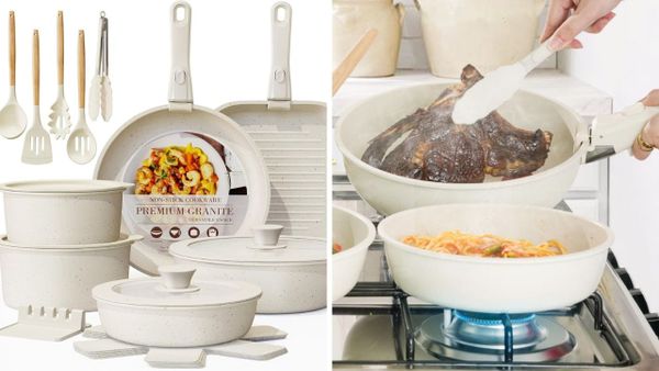 AsterCook 23 Pcs Pots and Pans Set: A Complete Cookware Set Designed for Healthy, Everyday Meals