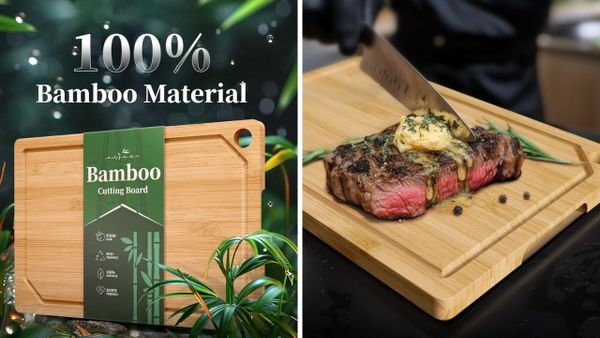 Bamboo Cutting Board: Switch to a Kitsure Bamboo Cutting Board Today