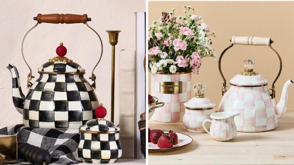 Stylish and Functional: The Mackenzie Childs Enamel Tea Kettle Review