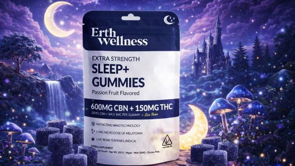 ERTH Wellness Sleep Gummies: CBN + THC + Live Resin Terpenes | 750mg: A Comprehensive Review