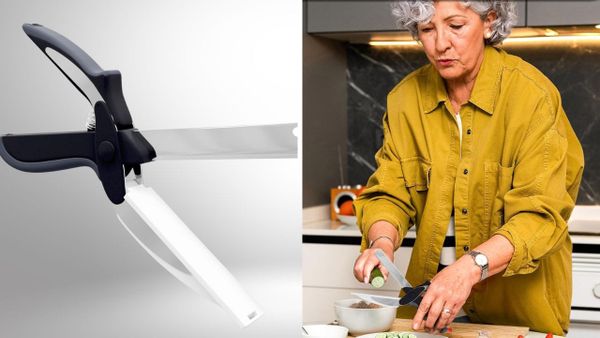 Cutting Board Scissors: Why You Need the Liberhaus 2-in-1 Cutter to Slice and Dice in Seconds