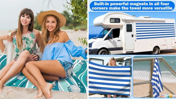 The Ultimate Review of Magnetic Beach Towel: A Game Changer for Your Outdoor Adventures