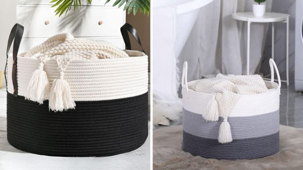 Kakamay Large Blanket Basket: The Ultimate Storage Solution