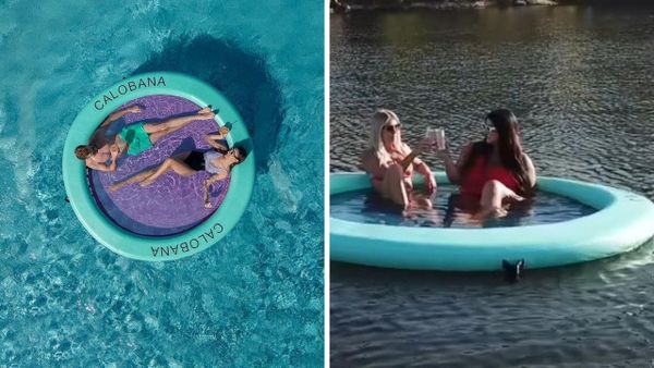 Calobana Round Floating Ring Inflatable Water Hammock Review