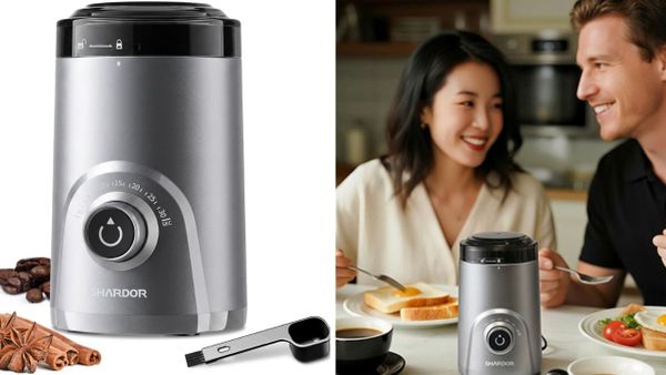 Shardor Electric Super Silent Blade Coffee Grinder: The Quietest Morning Grind