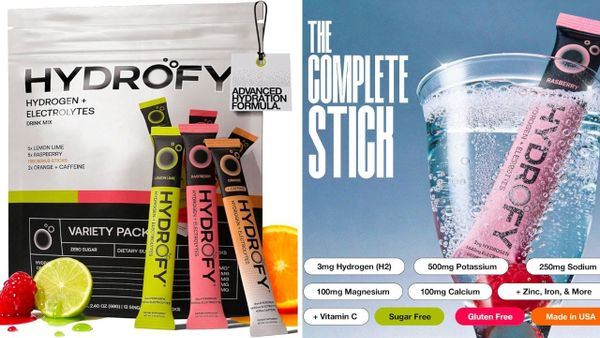Hydrofy Hydrogen Water + Electrolytes Drink Mix: Supercharge Your Hydration