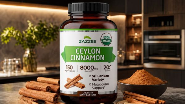 Zazzee USDA Organic Ceylon Cinnamon Supplement Review