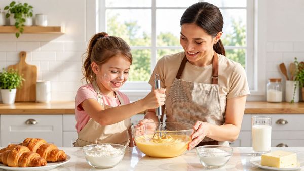 Loohoi Upgraded Stainless Steel Semi-Automatic Whisk: A Must Have for Your Kitchen
