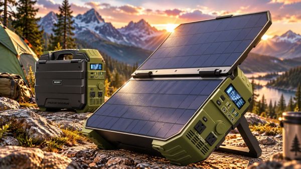BROWEY 1600W (3200W Peak) Portable Power Station with Built-in Solar Panel Review