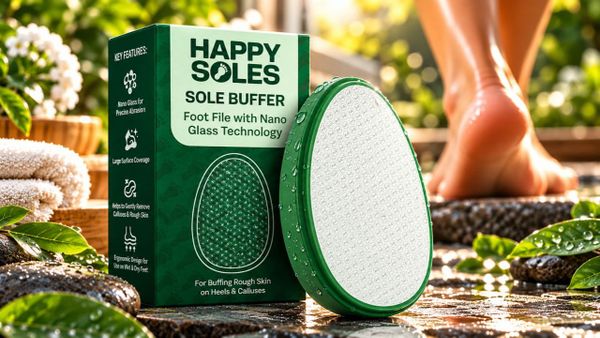 Happy Soles Nano Glass Foot File - Callus Remover for Feet Review