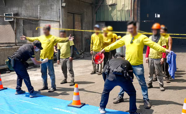 Radioactive materials found in steel plant during raid in Davao, Philippines