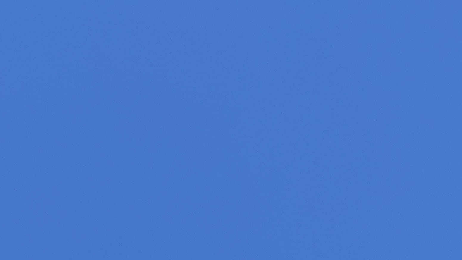 A patch of flawless, even blue sky.