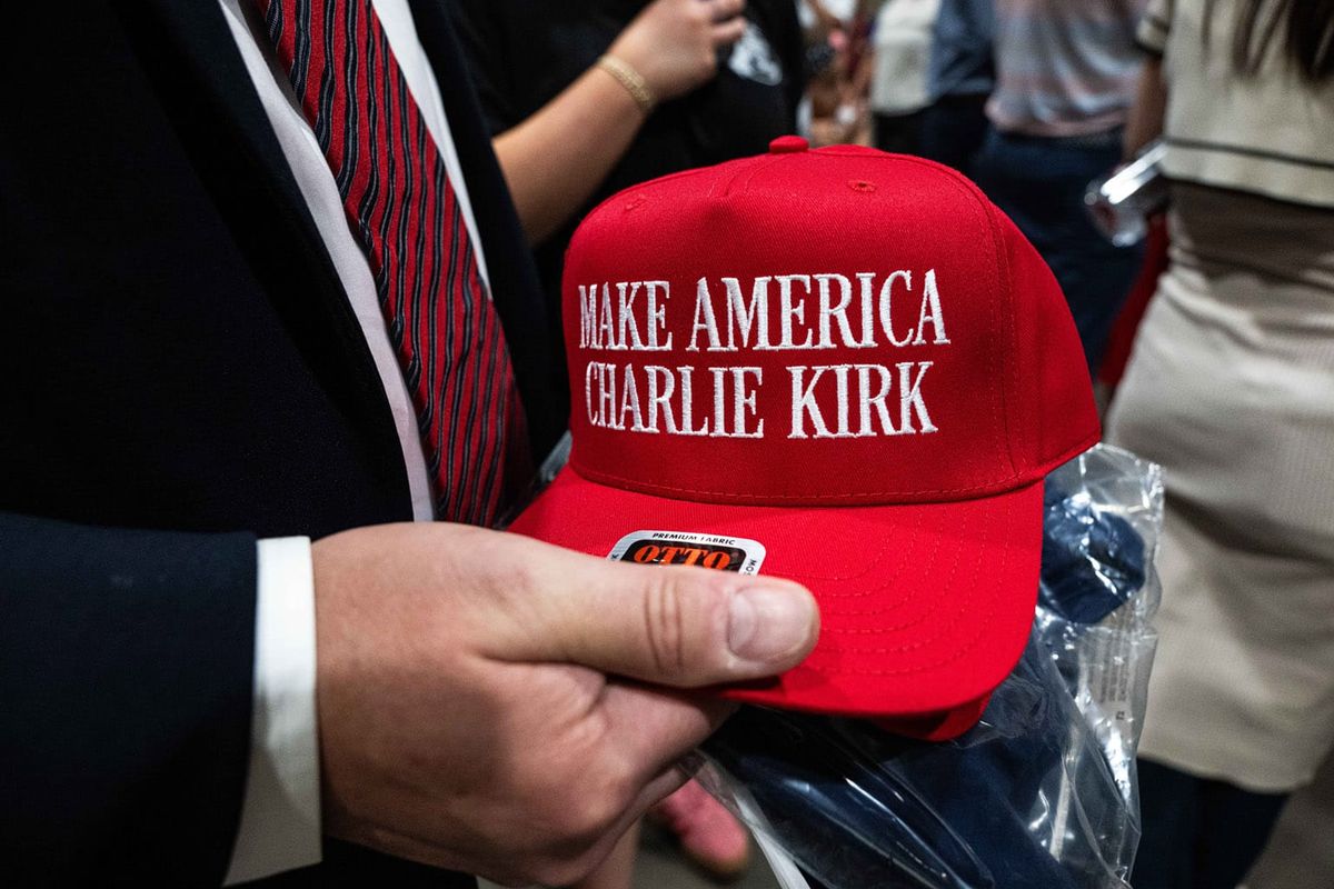 Red hat MAKE AMERICA CHARLIE KIRK