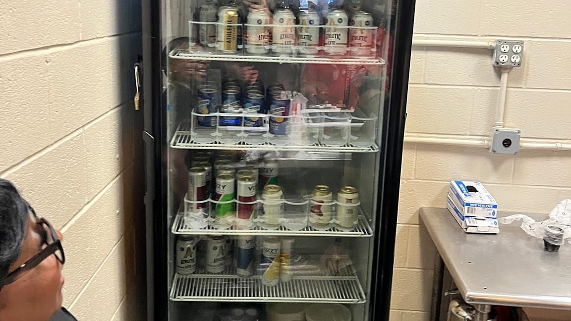 Our Value beer cooler, Oriole Park at Camden Yards