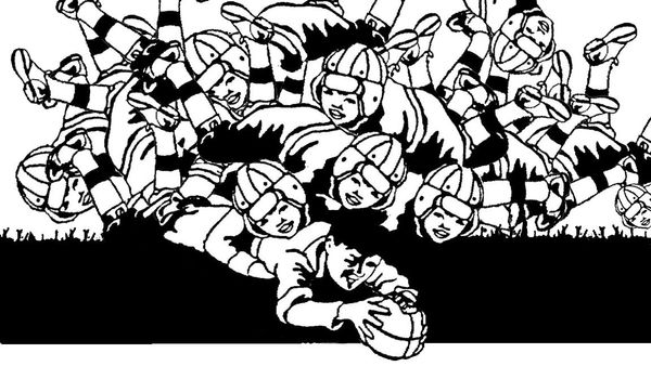 Indignity Vol. 2, No. 82: Putting the "pig" in "pigskin."