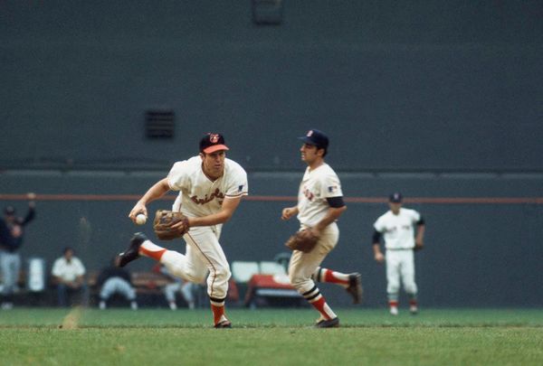 Third base, heading for home