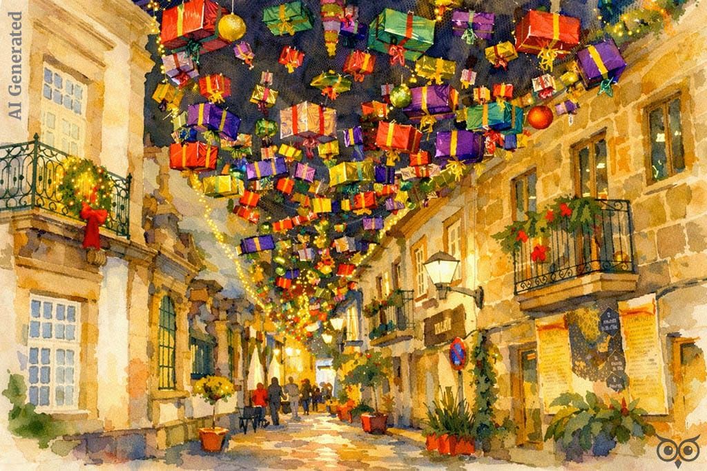 As decorações de Natal mais bonitas em Portugal em 2025