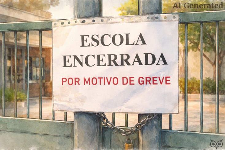 Greve na Função Pública: Muitas Escolas Fechadas