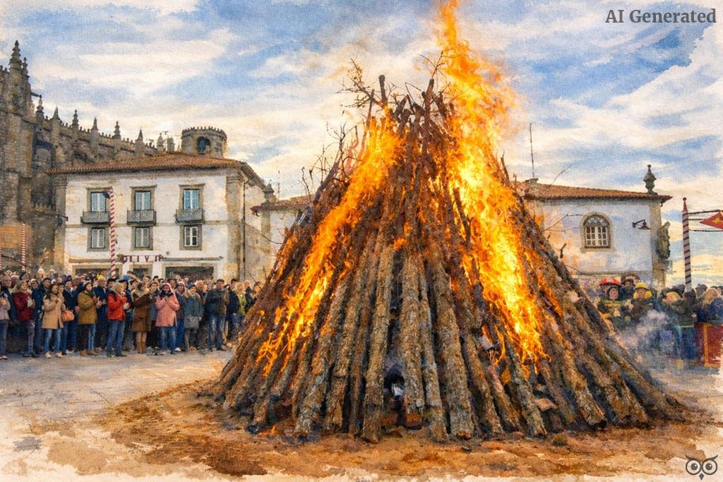 O Madeiro: uma tradição que aquece pessoas e memórias em Castelo de Vide