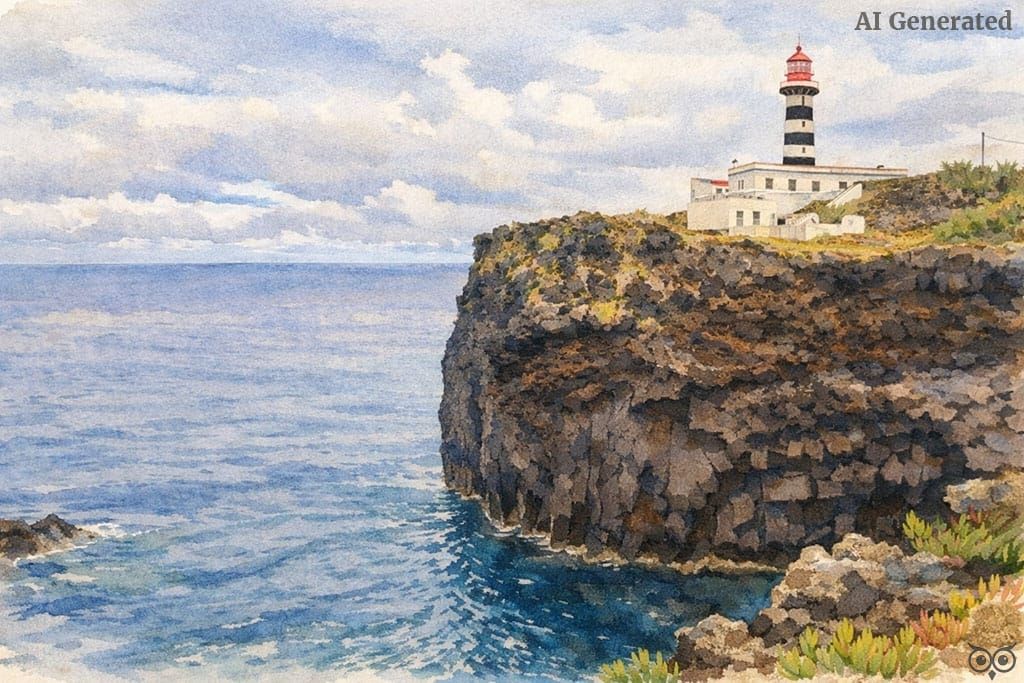 O épico Farol da Ponta da Barca, na Graciosa